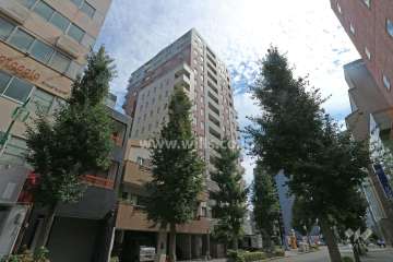シティハウス久屋大通の外観（北西側から）