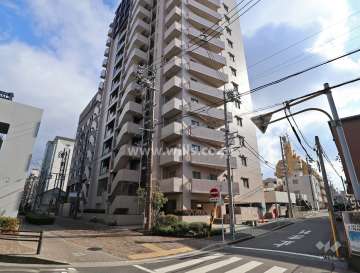 シティコーポ正木の外観（北西側から、下層階）