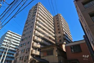 ライオンズシティ鶴舞の外観（西側から）