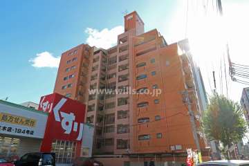 ライオンズマンション正木の外観（北西側から）