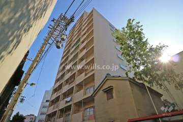 ライオンズマンション大須の外観（北東側から）