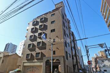 ライオンズマンション鶴舞第2の外観（東側から）