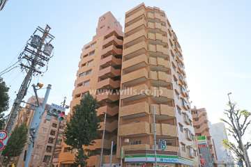 三旺マンション第5金山の外観（北西側から）