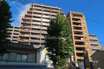 三旺マンション第6金山の外観（南西側から）