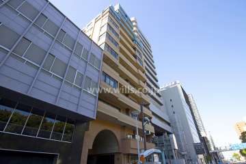 カーサビアンカ伏見の外観（南東側から）