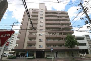 グリーンコーポ千代田の外観（東側から）