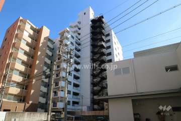 シティパレス富士見町の外観（北西側から）