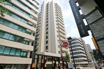 THE-SAKAE-RESIDENCEの外観（北西側から）