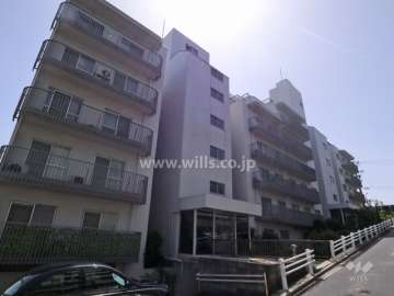 星ヶ丘アイリス北棟の外観（北東側から）