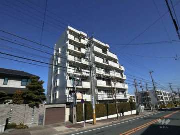 藤和シティコープ平和が丘の外観(南西側から)