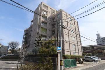 猪子石第3コーポラスの外観（北西側から）