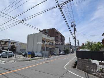 グリーンコーポ一社の遠景(北東側から)