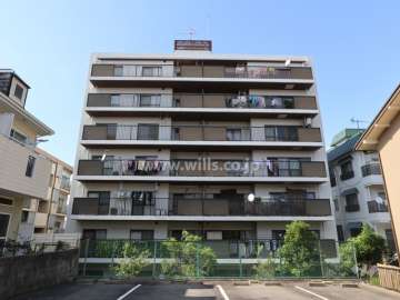 三旺マンション第7上社の外観(南側から)