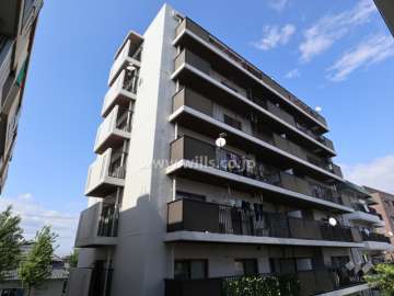 三旺マンション第7上社の外観(南西側から)