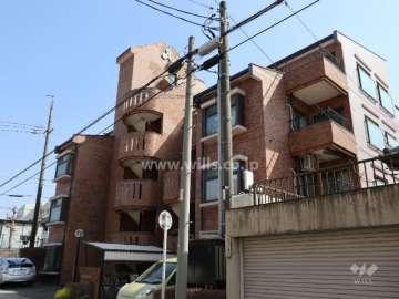 三旺マンション第二藤ヶ丘の外観（北西側から）