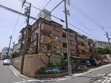 三旺マンション第2星ヶ丘の外観（北東側から）