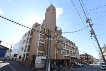 三旺マンション香流の外観（北東側から）