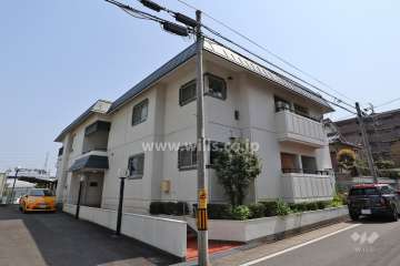 三旺マンション第2上社A棟の外観（北西側から）