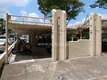 駐輪場とバイク置き場