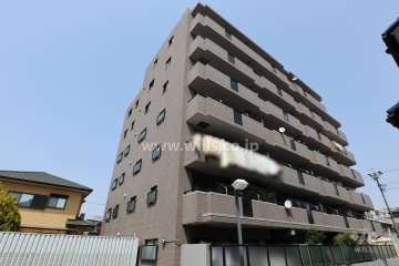 シーアイマンション京命の外観（南側から）
