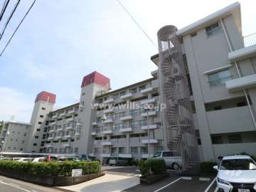 シーアイマンション本郷の外観(北西側から)