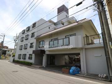 エクレール貴船の外観（北東側から）