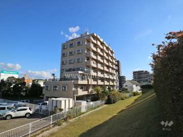 トーカンマンション藤ヶ丘の遠景（北西側から）