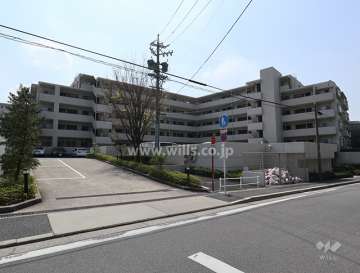 一社の丘パークホームズの外観(北東側から)