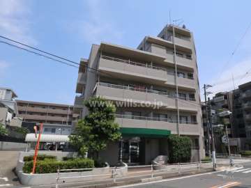 上社パーク・ホームズの外観（北西側から）