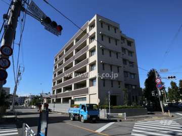パークハウス社台の外観(北東側から)