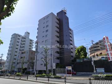 第二東山ハイツの外観(北西側から)