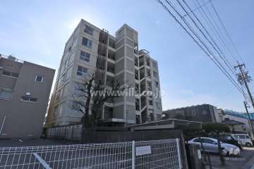 猪子石コーポラスの外観（北東側から）