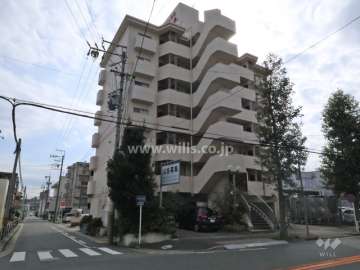 ユニーブル上社の外観(北東側から)