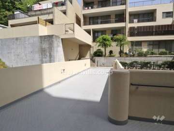 A棟とD棟をつなぐ通路