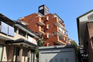 ライオンズマンション上社の外観(南側から）