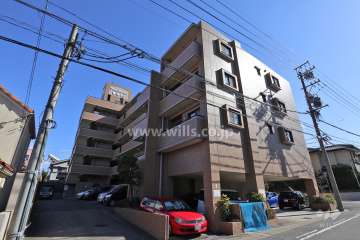 ライオンズマンション香流第3の外観（北西側から）