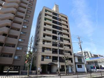 ライオンズマンション虹ヶ丘第2の外観(北東側から)