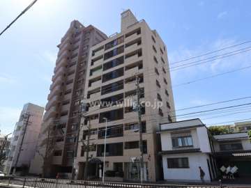 ライオンズマンション虹ヶ丘第2の外観(北西側から)