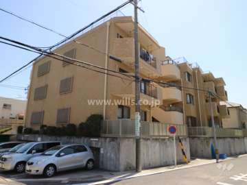 ライオンズマンション扇町の外観(北西側から)