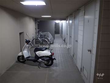 駐輪場、バイク置き場