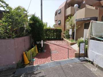 敷地北東側の出入り口