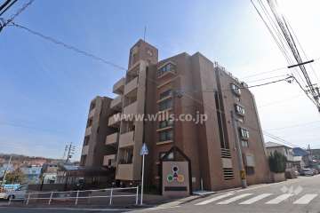 三旺マンション第6上社の外観（北西側から）