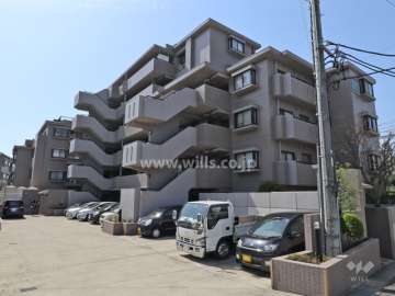 グローリアス社が丘の外観(北東側から)