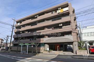 チサンマンションアルコート上社2番館の外観（南東側から）