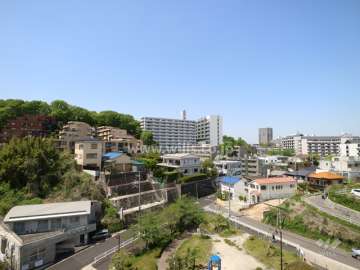 星ヶ丘スカイマンションの遠景