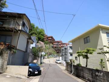 東山台スカイマンションの遠景