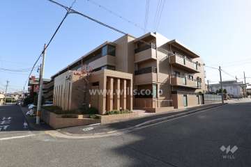 メイツよもぎヶ丘西館の外観(北西側から)