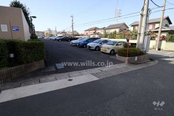 駐車場の出入口