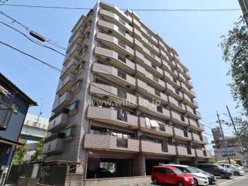 宝マンション高針原の外観(北西側から)