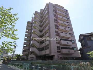 宝マンション高針原の外観(北側から)